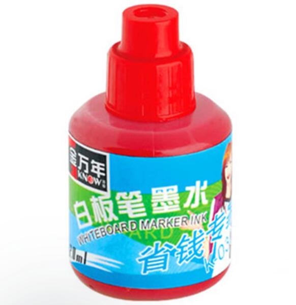 金万年（Genvana）K-0300 白板笔墨水 20ml 红色 单瓶装